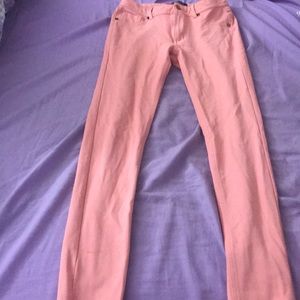 Pink pants